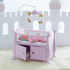 Twinkle Stars Princess Nursery Crib Bed - Doll Accessories - 3