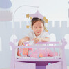 Twinkle Stars Princess Nursery Crib Bed - Doll Accessories - 6