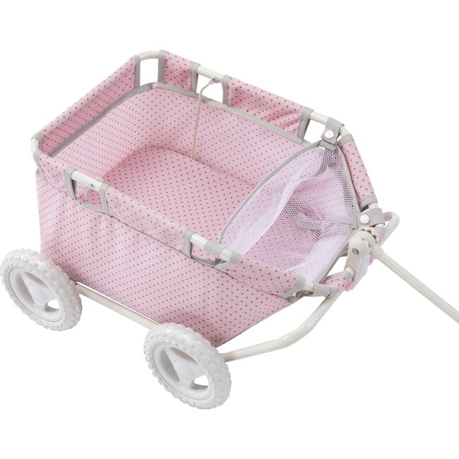 Polka Dots Princess Doll Wagon - Doll Accessories - 4