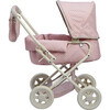 Polka Dots Princess Baby Doll Deluxe Stroller, Pink & Grey - Doll Accessories - 6 - thumbnail