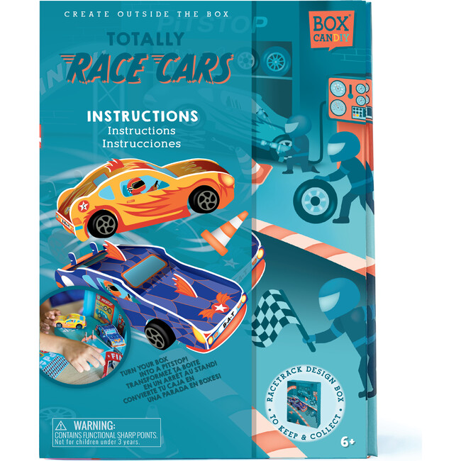 Totally Race Cars Build Your Own Pull-back Cars - Arts & Crafts - 1