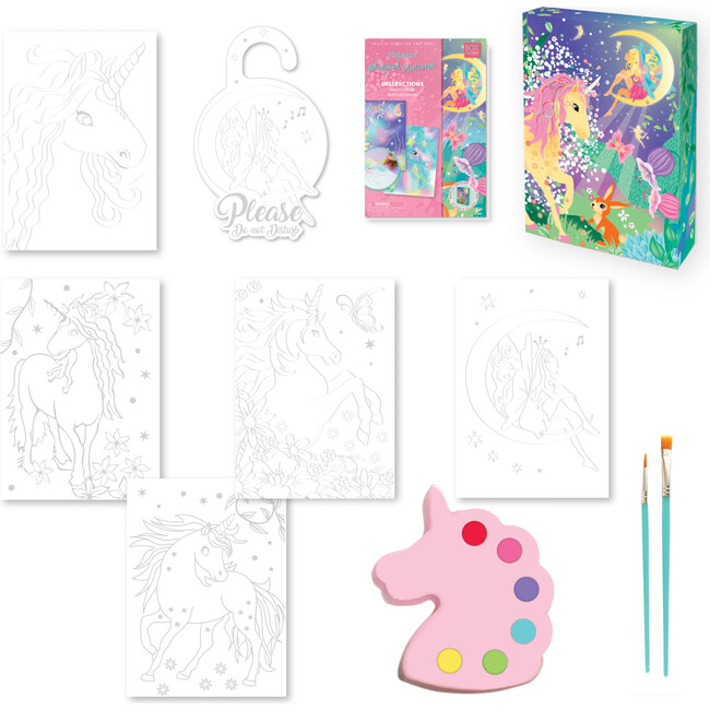 Totally Magical Unicorns Watercolor Art Set - Arts & Crafts - 2