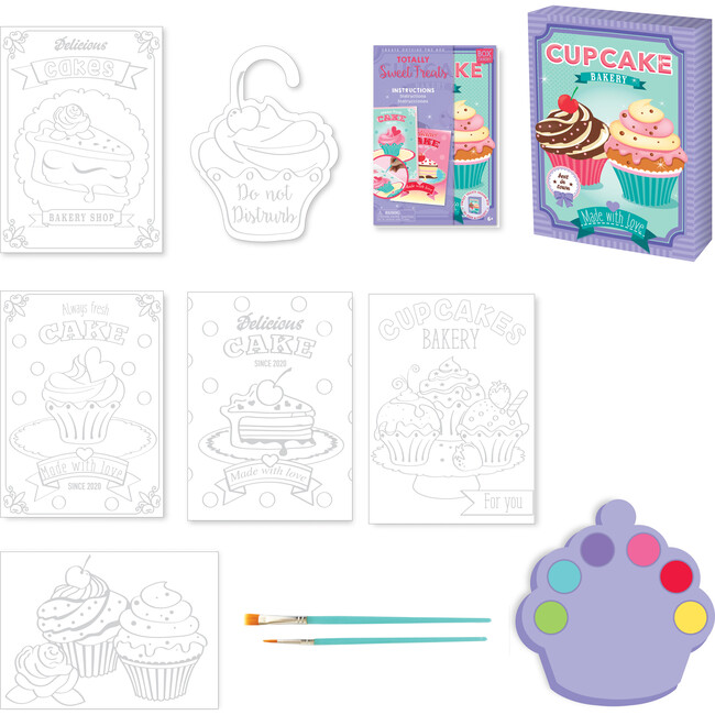 Totally Sweet Treats  Watercolor Art Set - Arts & Crafts - 2