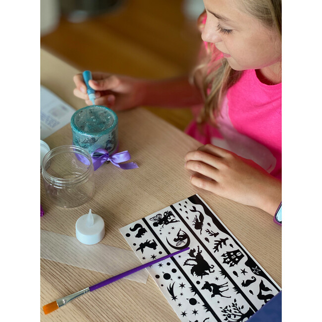 Totally Twilight Night Light Jars Set - Craft Kits - 5