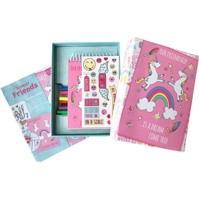 Totally Friends Create Your Own Postcards - Coloring - 6