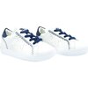 Jordy Sneaker, White and Navy - Sneakers - 2