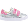 Blair Sneaker, Silver & Pink - Sneakers - 1 - thumbnail