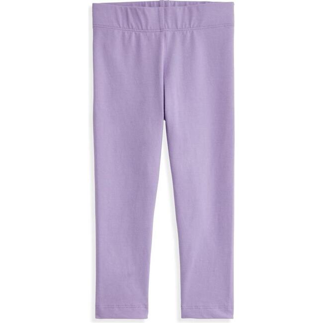 Solid Pima Legging, Lilac - Leggings - 1