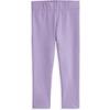 Solid Pima Legging, Lilac - Leggings - 1 - thumbnail