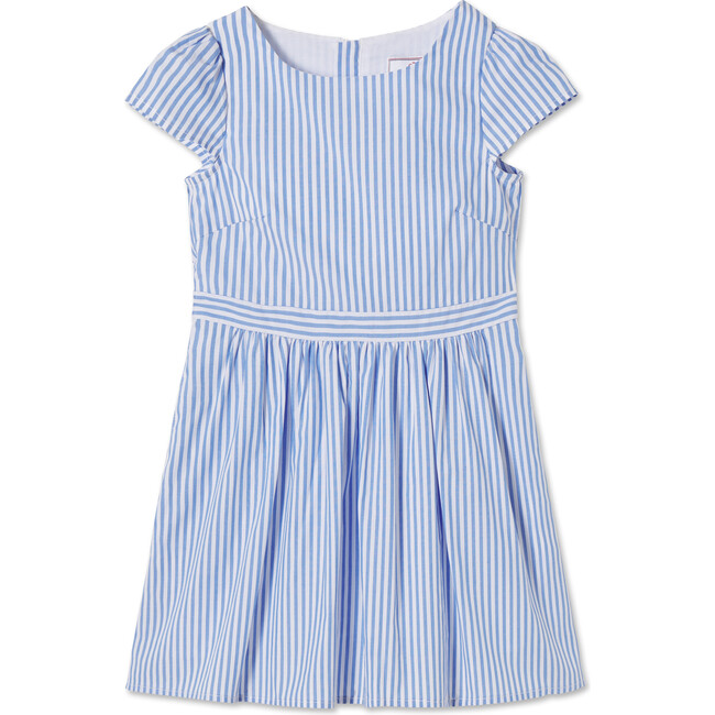 Tilly Cap Sleeve Dress, Barkley Stripe - Dresses - 1
