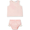 Poppy Dress and Bloomer Set, Impatiens Pink - Dresses - 1 - thumbnail