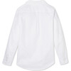 Jensen Relaxed Popover, Bright White Oxford - Blouses - 2