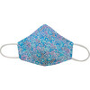 Liberty™ Edition  Cotton Face Mask, Mini Turquoise Floral - Other Accessories - 1 - thumbnail
