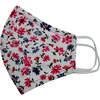 Cotton Face Mask, Winter Floral - Face Masks - 1 - thumbnail