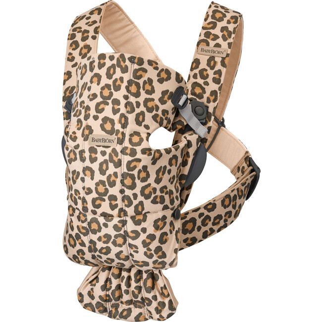 Baby Carrier Mini in Beige Leopard - Carriers - 1