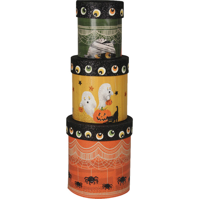 Happy Halloween Nesting Boxes, Set of 3 - Accents - 1