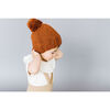 Single Pom Hat, Cinnamon - Hats - 2