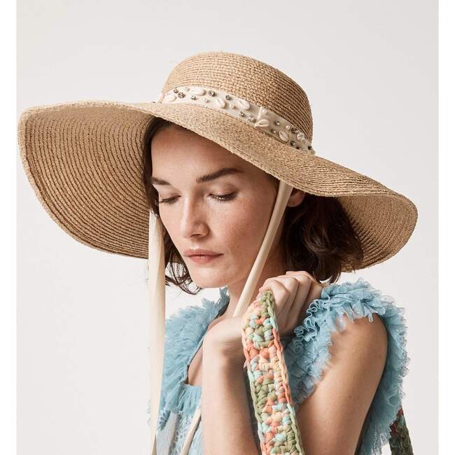 Women Jeweled Sun Hat