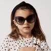 Kids Linen Knotted Headband, Black - Hair Accessories - 2