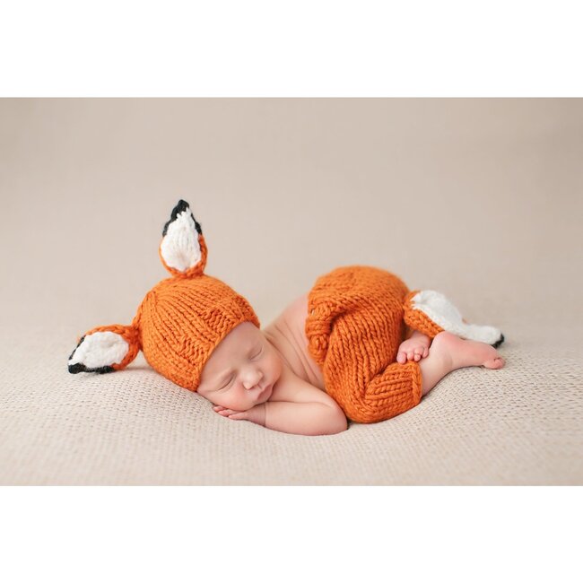 Rusty Fox Newborn Set, Orange
