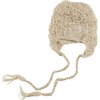 Lacey Mohair Bonnet, Tan - Hats - 1 - thumbnail