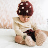 Hand Knit Popcorn Bloomers, Pomegranate - Bloomers - 3