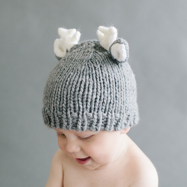 Hartley Deer, Grey - Hats - 3