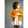 Popcorn Cardigan, Mustard - Sweaters - 2