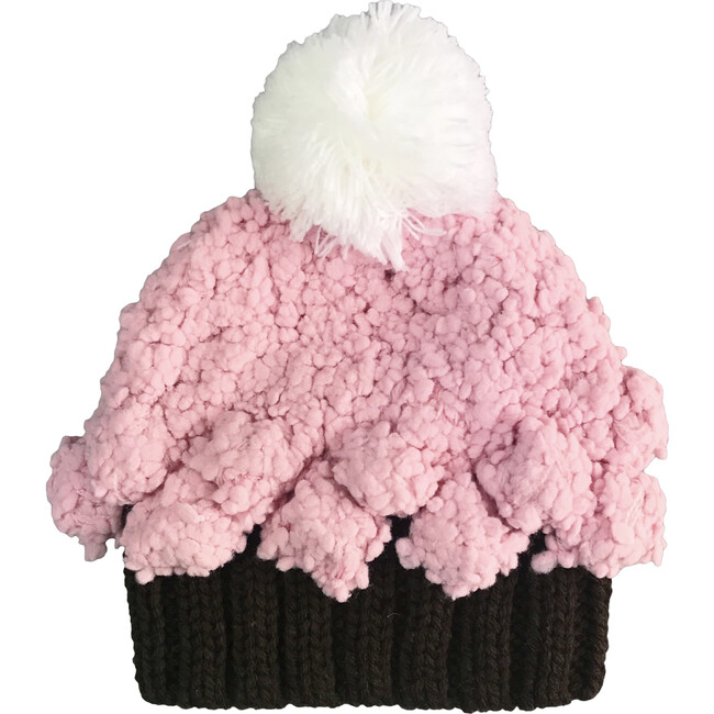 Bella Cupcake, Brown and Pink - Hats - 1
