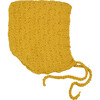 Honeycomb Bonnet, Mustard - Hats - 1 - thumbnail
