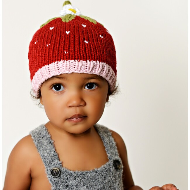Bamboo Addie Strawberry Hat - Hats - 2
