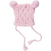 Quinn Cable Hat, Pink - Hats - 1 - thumbnail