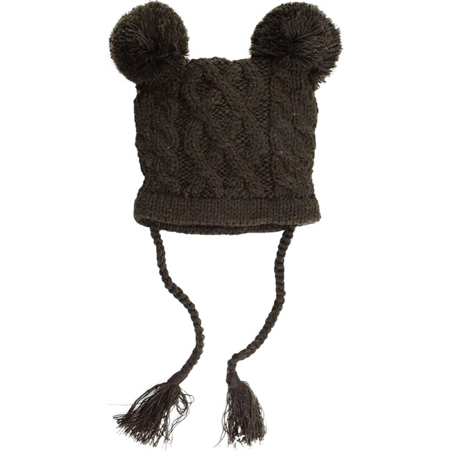 Quinn Cable Hat, Brown