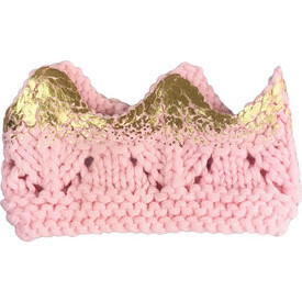 Aiden Crown, Pink and Gold - Hats - 1