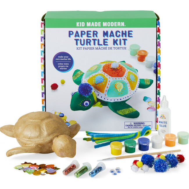 Paint Your Own Paper Mache Turtle - Arts & Crafts - 1