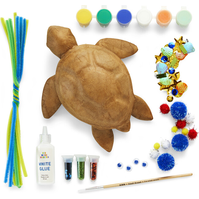 Paint Your Own Paper Mache Turtle - Arts & Crafts - 2