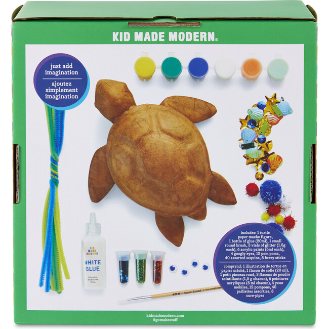 Paint Your Own Paper Mache Turtle - Arts & Crafts - 3