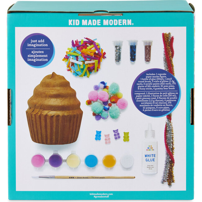 Paint Your Own Paper Mache Cupcake - Arts & Crafts - 3