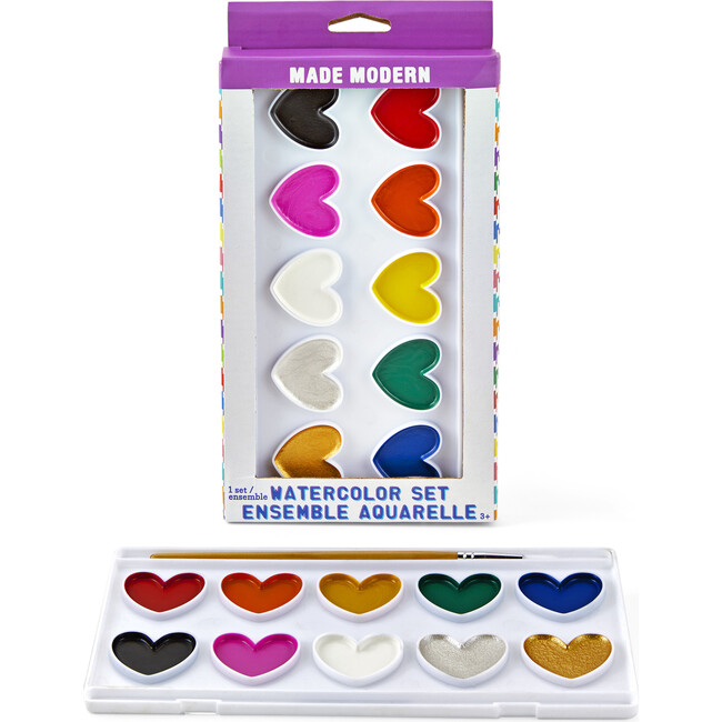 I Heart Watercolor Set - Arts & Crafts - 1