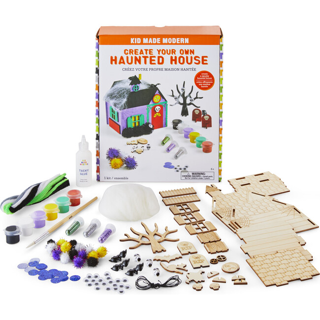 Create Your Own Haunted House Craft Kit - Arts & Crafts - 1