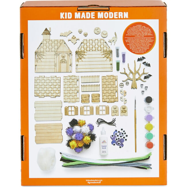 Create Your Own Haunted House Craft Kit - Arts & Crafts - 3