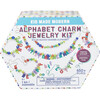 Alphabet Charm Jewelry Kit - Arts & Crafts - 2