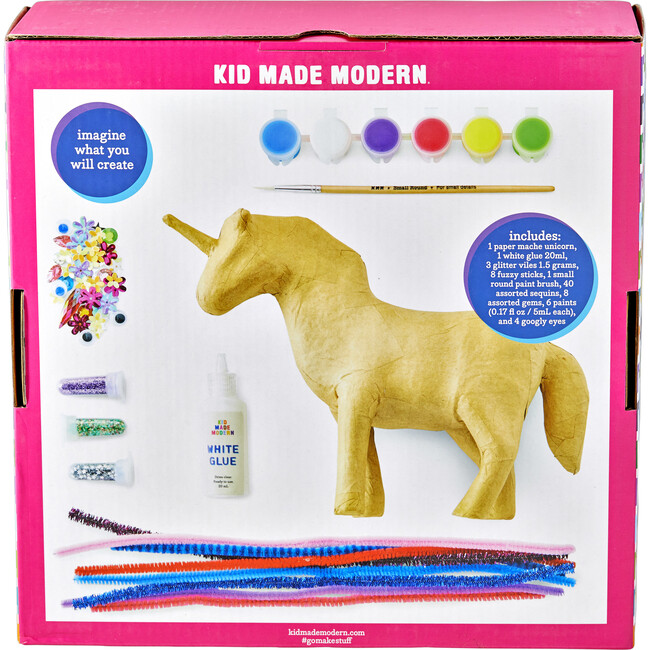 Paper Mache Kit, Unicorn