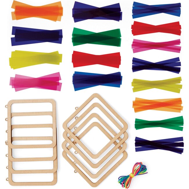 Rainbow Weaving Kit - Arts & Crafts - 2