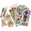 Wooden Spaceship Craft Kit - Arts & Crafts - 3