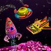 Wooden Spaceship Craft Kit - Arts & Crafts - 4