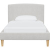 Phoenix Platform Bed, Milano Elephant - Beds - 1 - thumbnail