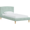 Phoenix Platform Bed, Velvet Pool - Beds - 2