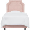 Emerson Bed, Velvet Blush - Beds - 1 - thumbnail