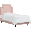 Emerson Bed, Velvet Blush - Beds - 2